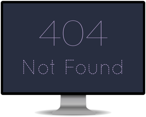 404 pagina