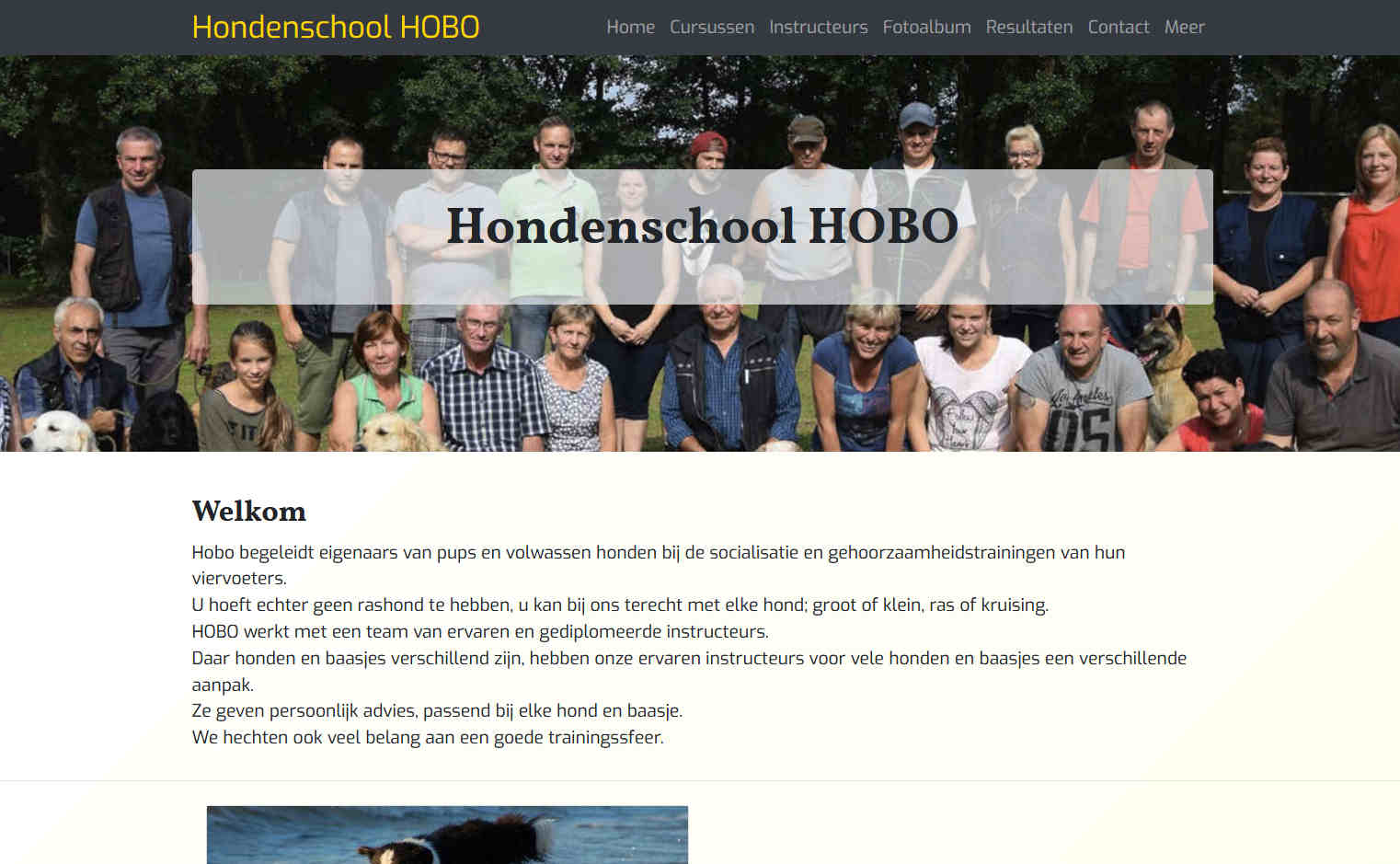 Hondenschool hobo te Oudsbergen