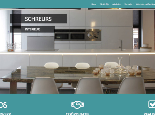 website Schreurs Interieur