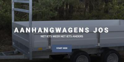 website Aanhangwagens Jos