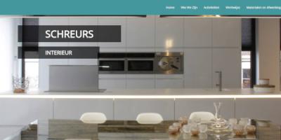 website Schreurs Interieur